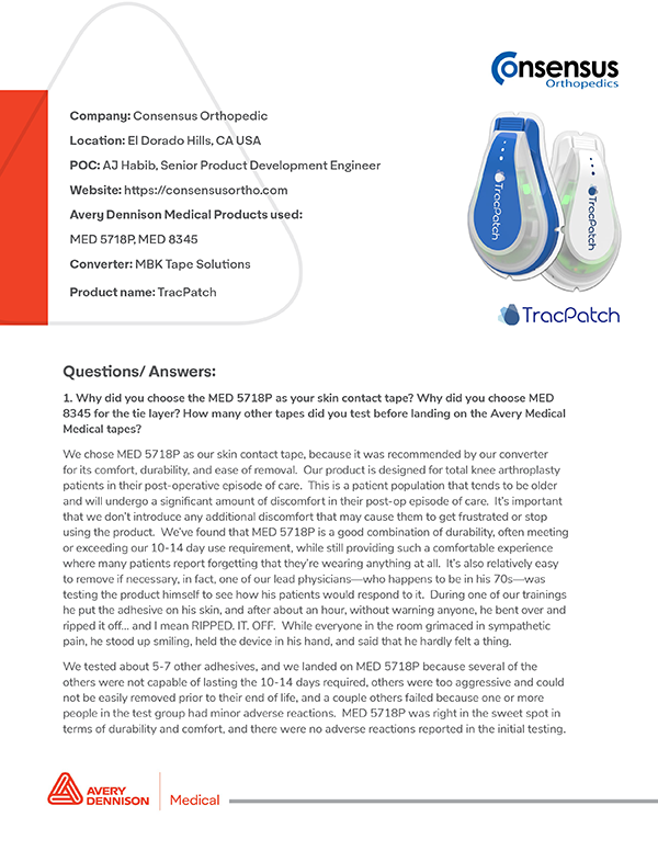 TracPatch Case Study